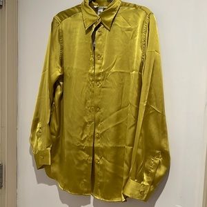 Classy silk button up